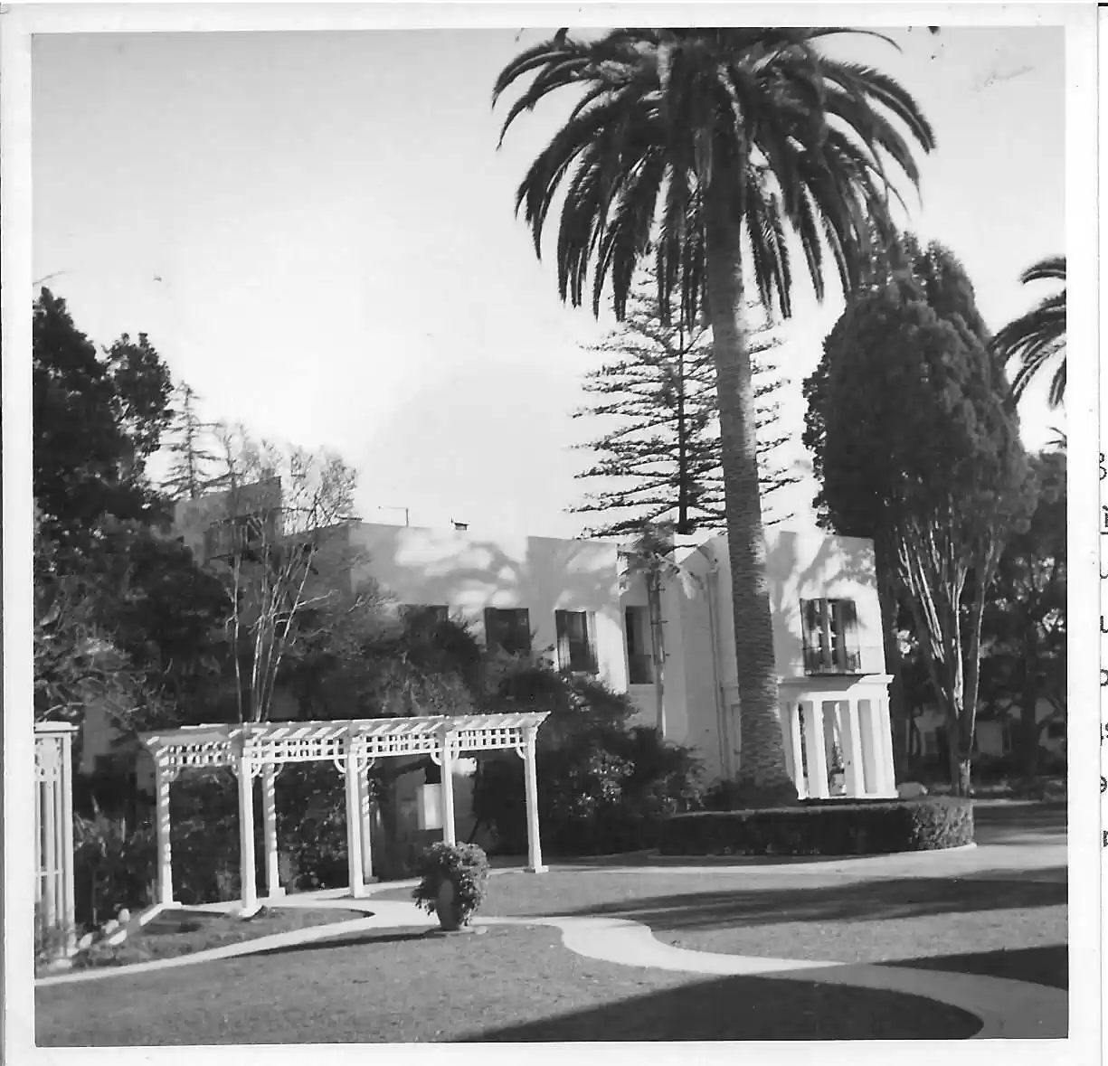 SIDE VIEW OF EARLY AMBASSADOR CAMPUS